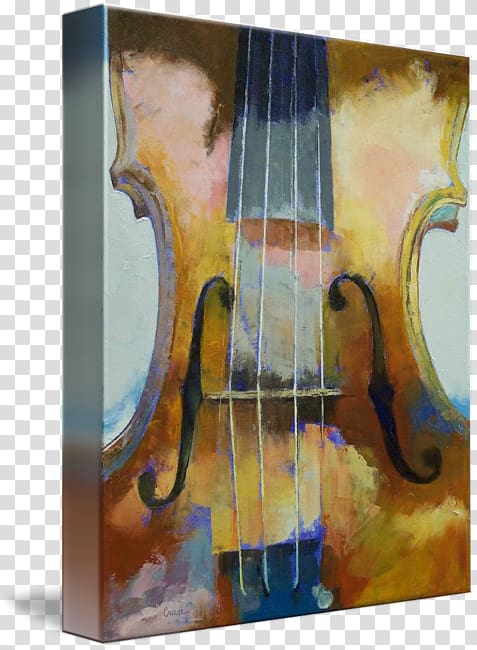 Violin Viola Cello Double bass Painting, watercolor violin transparent background PNG clipart