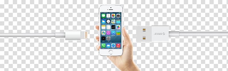 iPhone 6 Plus iPhone 5s iPhone 6S iPhone 5c Battery charger, Creative Apple data cable transparent background PNG clipart