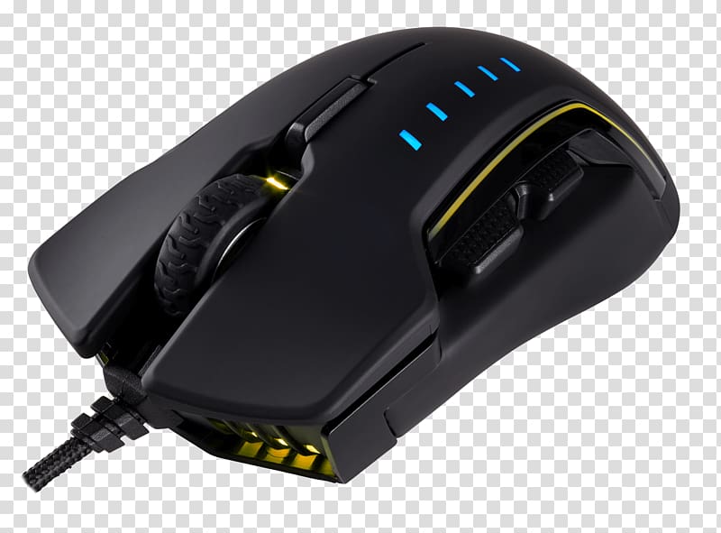 Computer mouse Dots per inch Corsair GLAIVE RGB Backlight RGB color model, Computer Mouse transparent background PNG clipart
