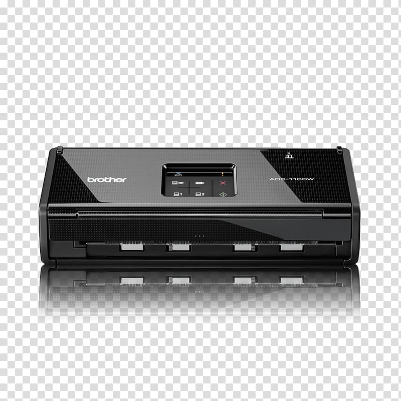 Brother Center ADS-1100W-Document Scanner-Duplex-215.9 x 863 ... scanner Brother ADS-2200 Desktop Document Office Scanner Brother A4 Colour Wireless Sheetfed Scanner Office Supplies, Automatic Document Feeder transparent background PNG clipart