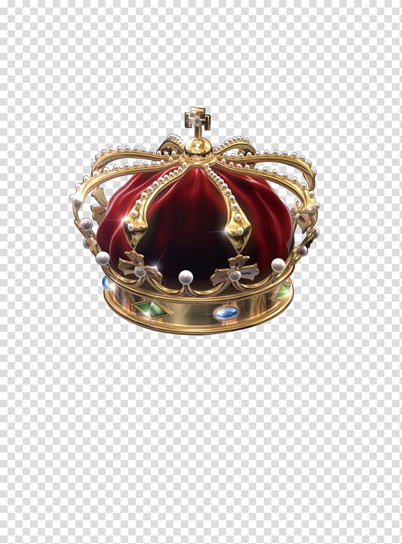 Crown King Royal family , Golden Crown transparent background PNG clipart