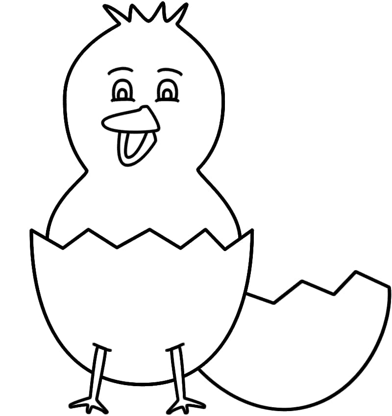 Chicken The Easter chick Coloring book Infant, Easter Chick transparent background PNG clipart
