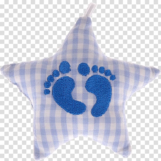 Blue Textile Infant Baby rattle Star, mashallah transparent background PNG clipart