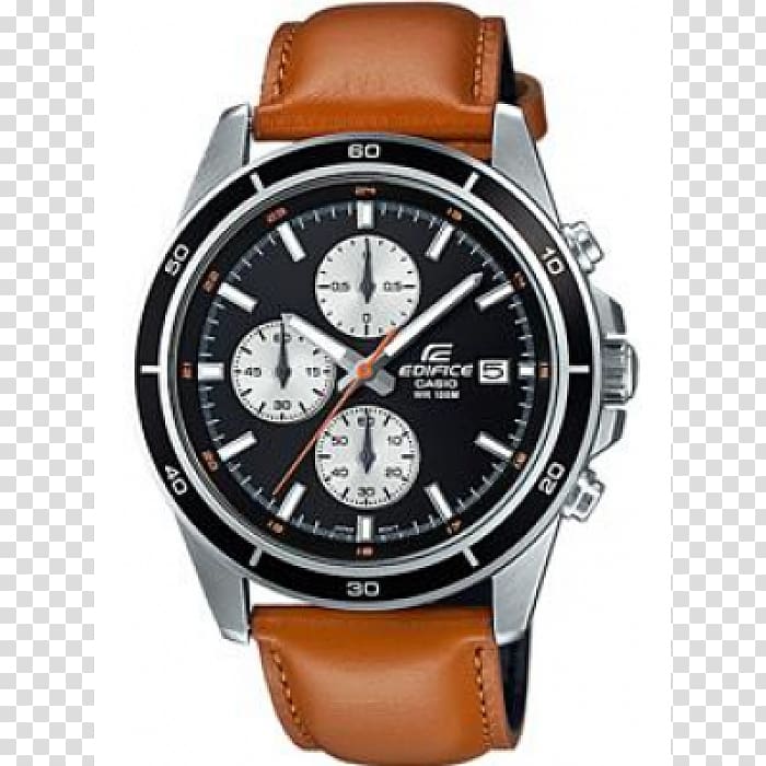 Casio Edifice Watch Amazon.com Chronograph, watch transparent background PNG clipart