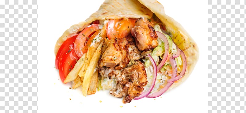 Shawarma Doner kebab Gyro Souvlaki Pita, meat transparent background PNG clipart