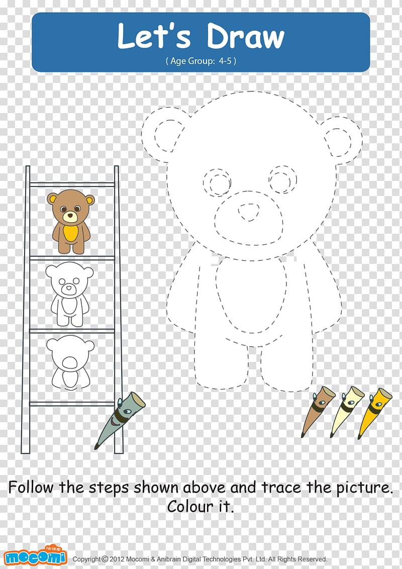Drawing English Learning Kindergarten Worksheet, drawing activity for kindergarder transparent background PNG clipart