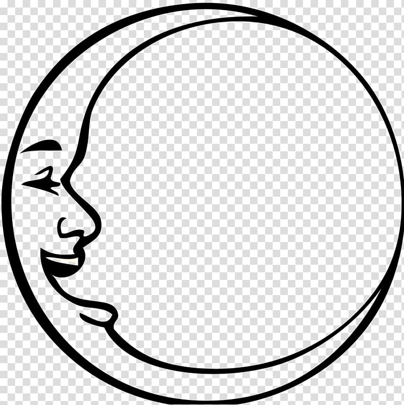 Full moon Black and white , The Moon transparent background PNG clipart