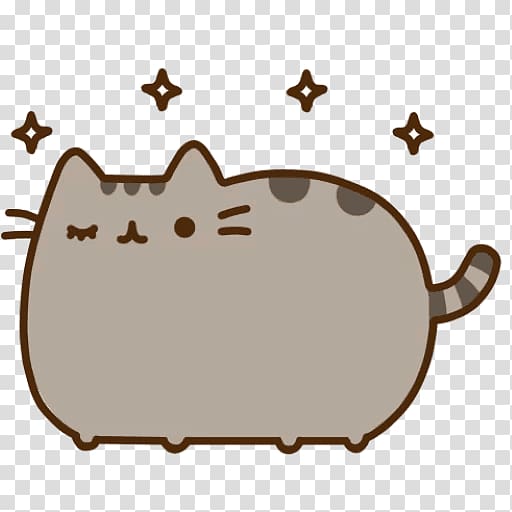 Brown cat illustration, Grumpy Cat Pusheen Cuteness, Cat transparent ...