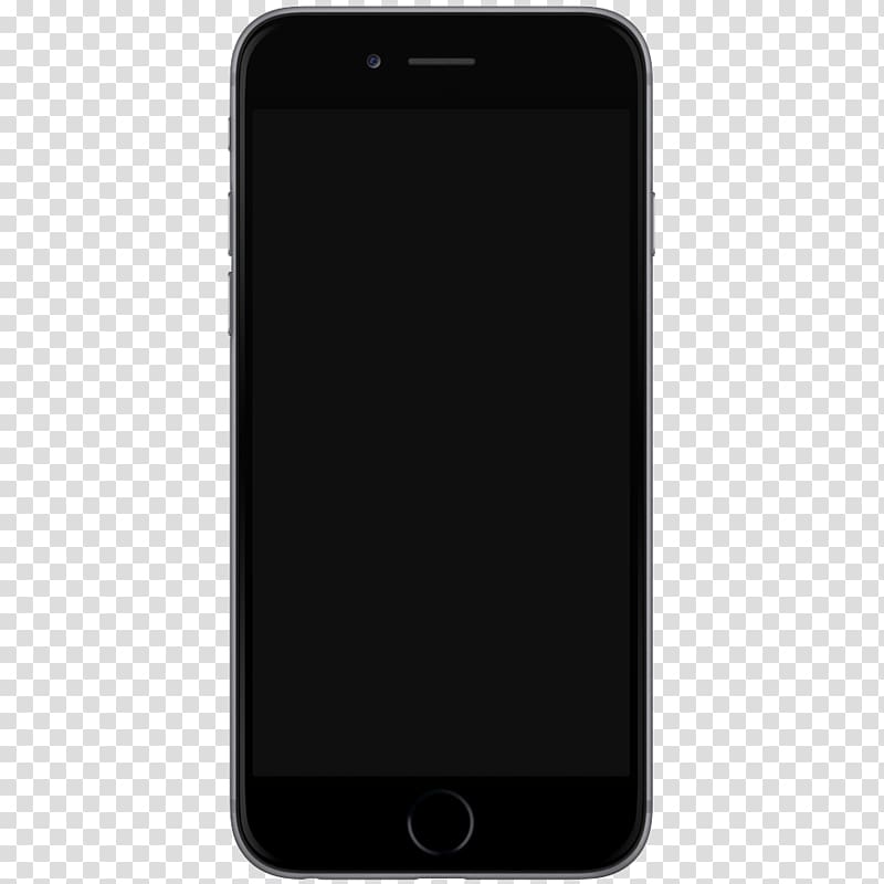 space gray iPhone 6, Iphone 7 Template transparent background PNG clipart