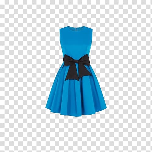 Women's blue sleeveless dress, T-shirt Skirt Clothing Dress Woman ...