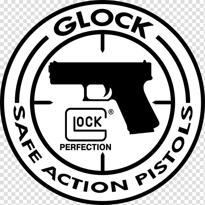 Glock Firearm Pistol Weapon Logo, weapon transparent background PNG clipart