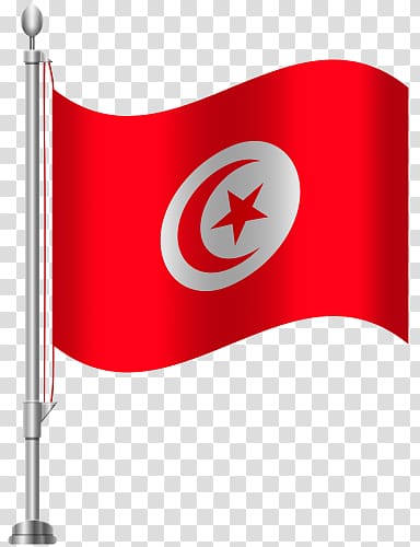 flag of tunisia buckle-free material transparent background PNG clipart