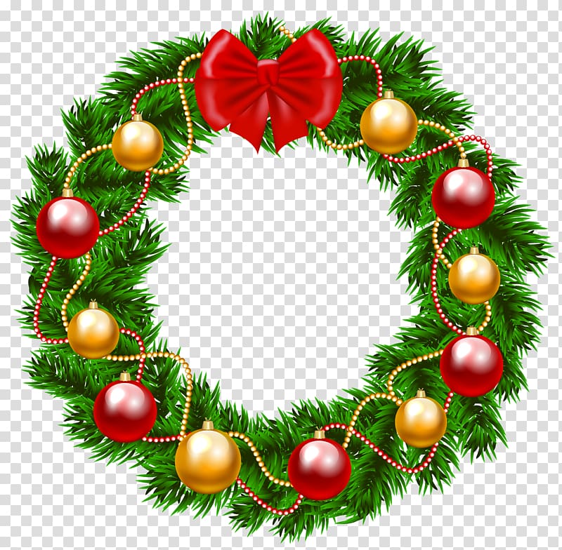 Download Round Green And Red Wreath Illustration Garland Christmas Wreath Christmas Wreath Transparent Background Png Clipart Hiclipart 3D SVG Files Ideas | SVG, Paper Crafts, SVG File