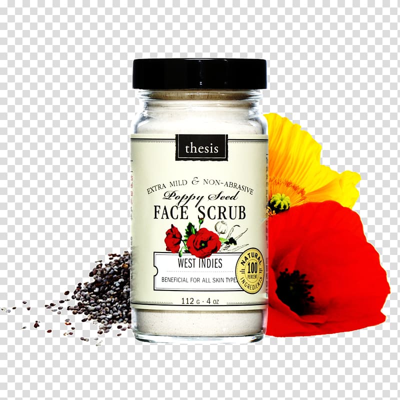 Facial Cleanser Exfoliation Cosmetics Poppy seed, POPPY SEEDS transparent background PNG clipart