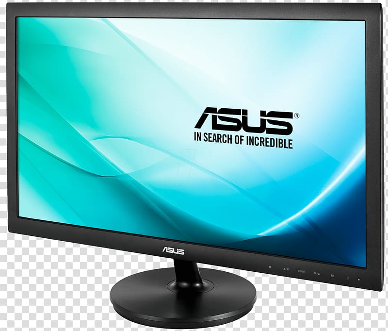 Computer Monitors Response time LED-backlit LCD ASUS DisplayPort, lcd monitor transparent background PNG clipart