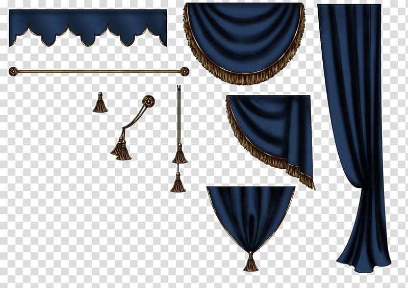 Window Curtain Room Door, curtains transparent background PNG clipart