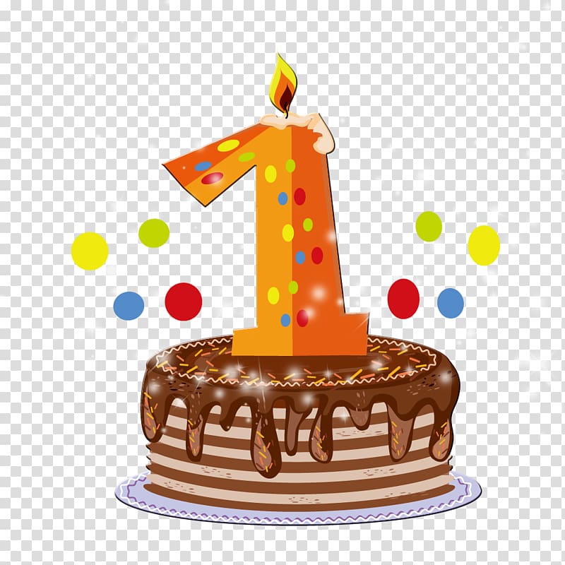 Birthday Cakes for Kids Wedding cake Candle Cake, Cartoon birthday cake transparent background PNG clipart