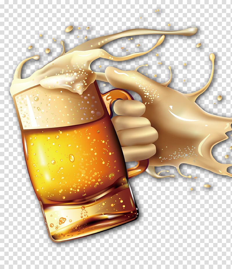 beer mug artwork, Free Beer Draught beer, beer transparent background PNG clipart