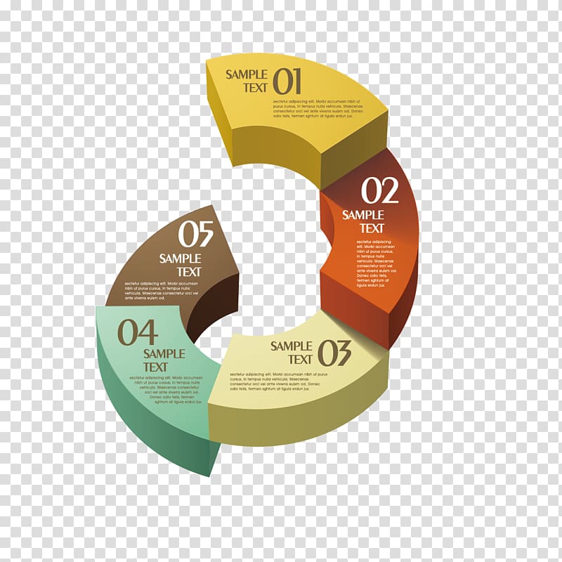 Infographic Chart, Creative stereoscopic ppt transparent background PNG clipart