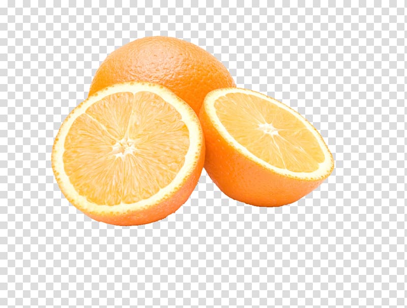 sliced orange fruits , Orange juice Valencia orange Auglis, orange transparent background PNG clipart