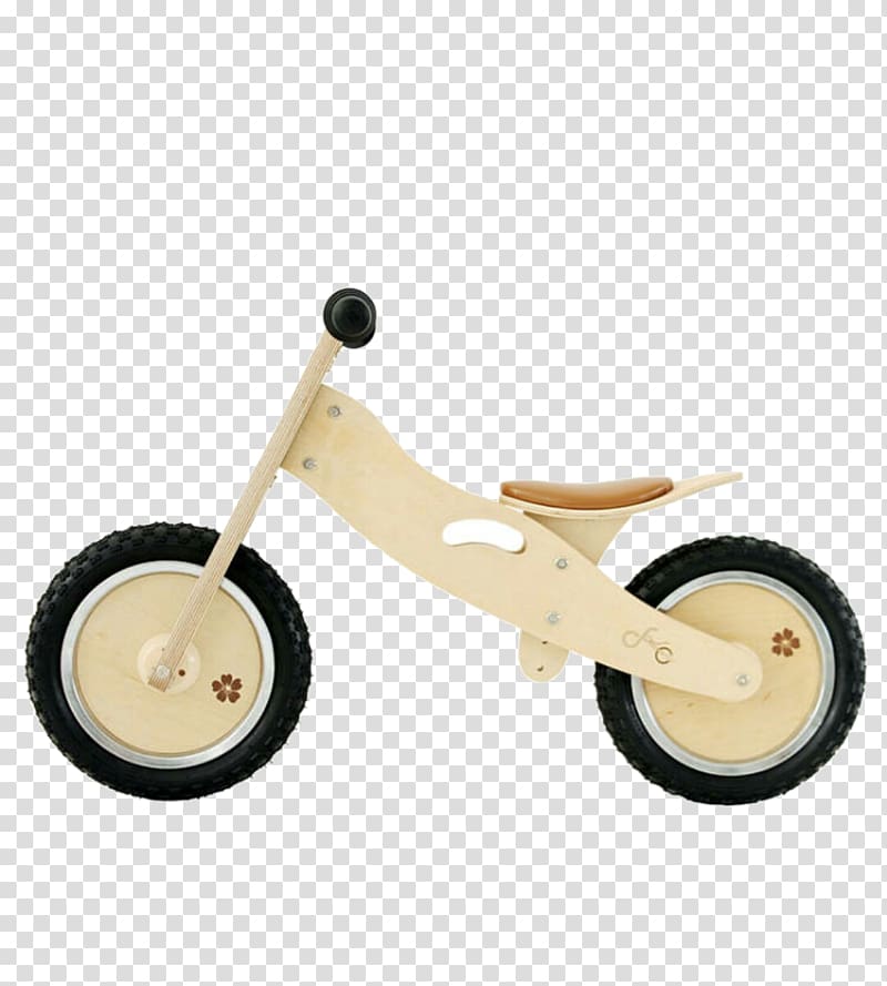 Car Bicycle Steering wheel, Wood color two walkers transparent background PNG clipart