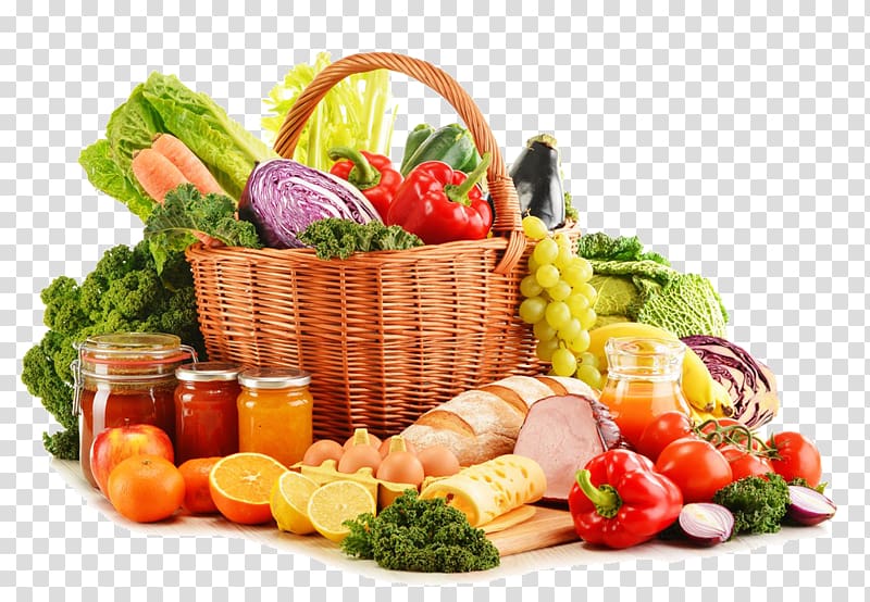 beautiful fruits and vegetables transparent background PNG clipart