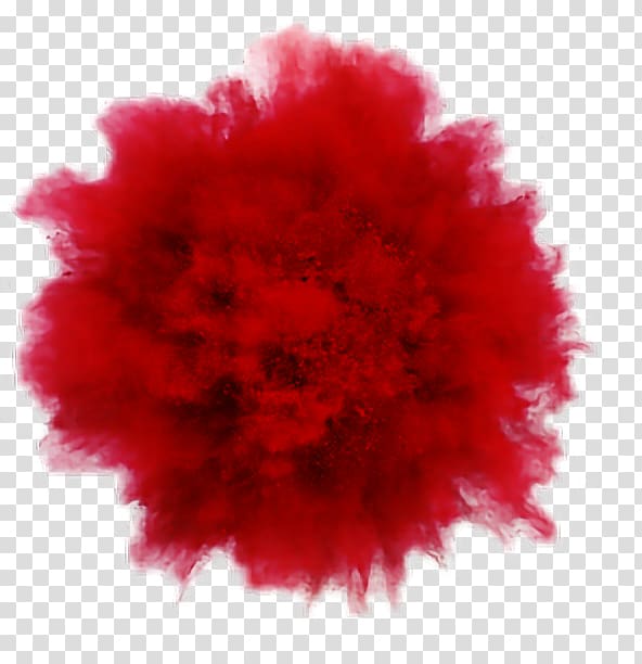 red smoke explosion, Rouge Explosion Powder grapher, color splash transparent background PNG clipart