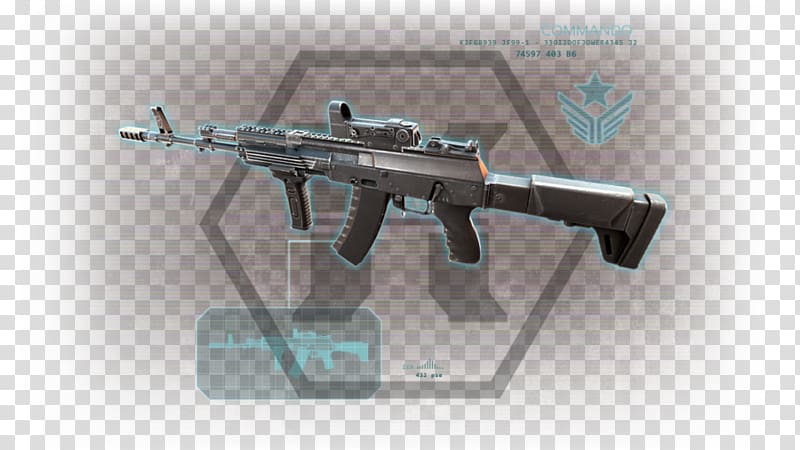 Assault rifle Killing Floor 2 Weapon SA80 Firearm, assault rifle transparent background PNG clipart