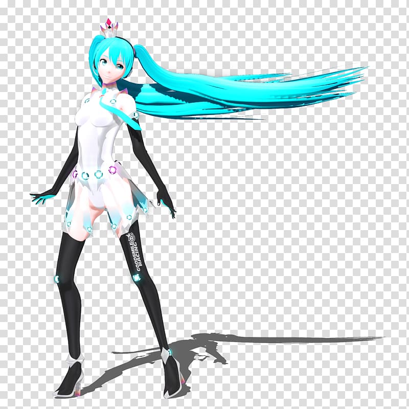 Hatsune Miku MikuMikuDance Good Smile Company GOODSMILE RACING, hatsune miku transparent background PNG clipart