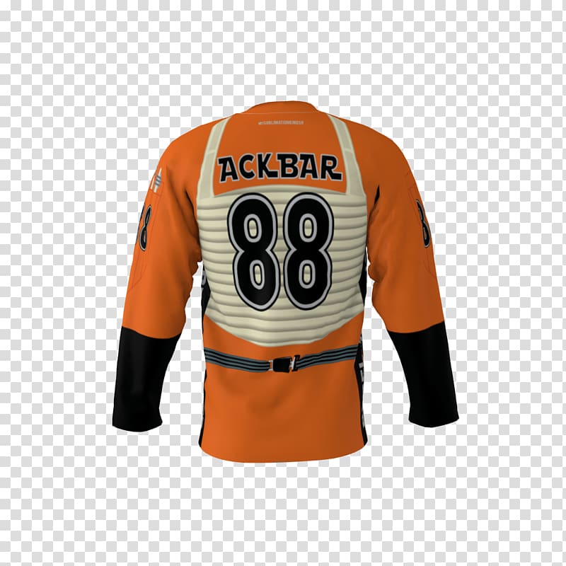 Hockey jersey T-shirt Sleeve Sweater, rebel alliance transparent background PNG clipart
