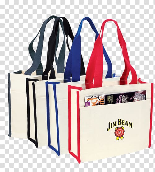 Tote bag Handbag Canvas Shopping Bags & Trolleys, bag transparent background PNG clipart