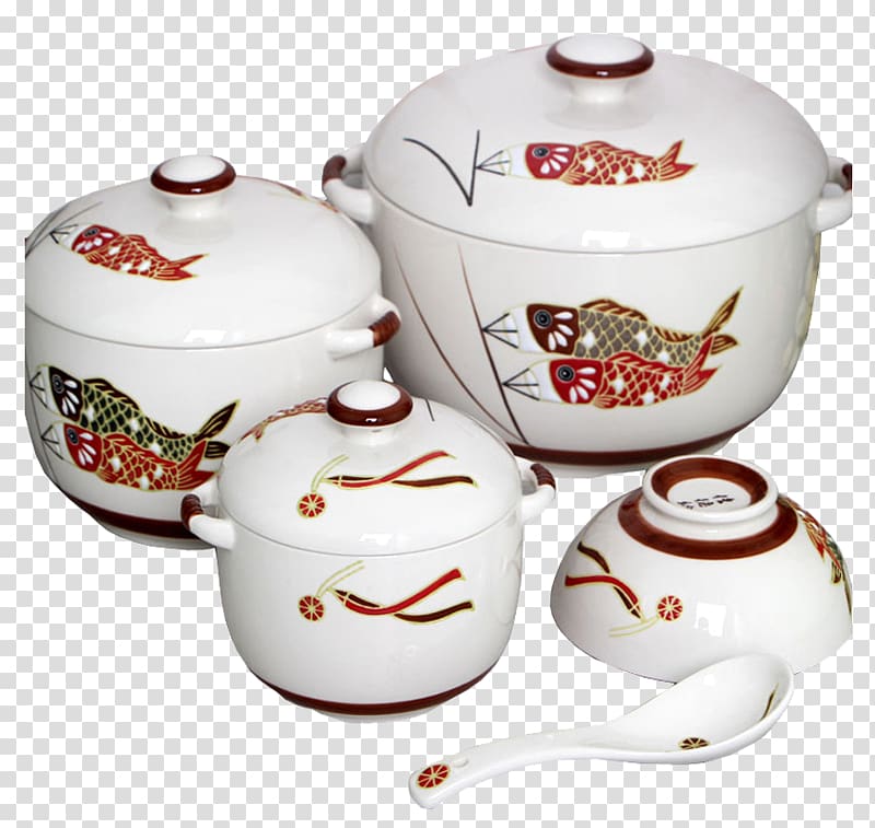 Japanese Cuisine Tableware Porcelain, Japanese stew pot transparent background PNG clipart