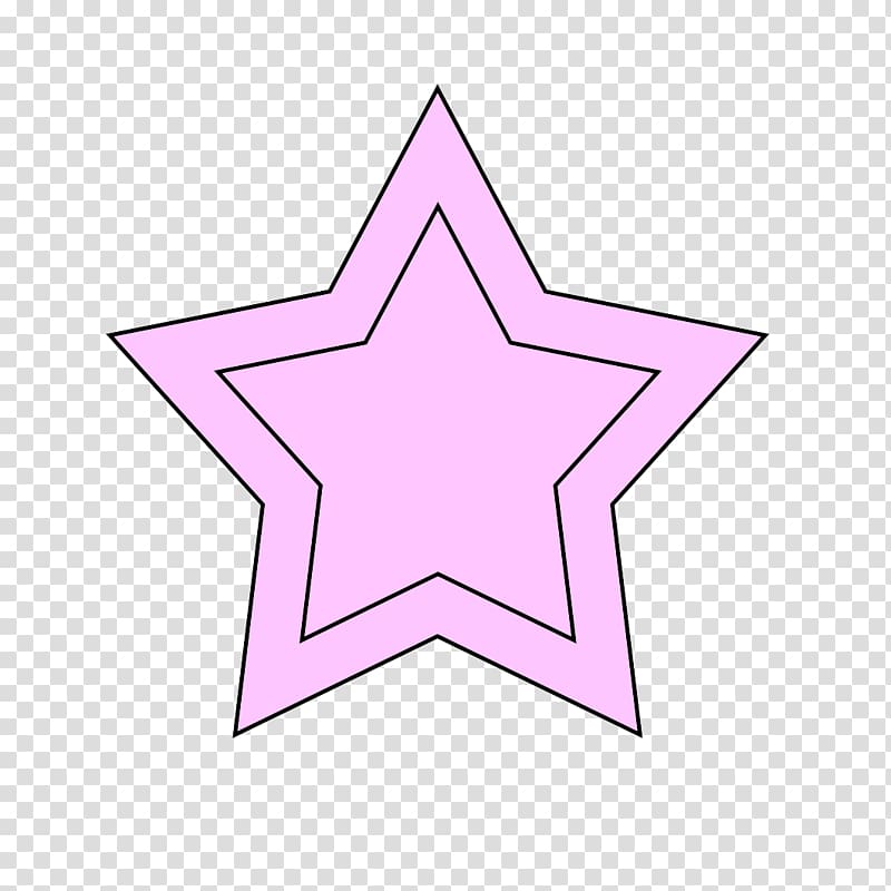 Triangle Lilac Purple Magenta, star frame transparent background PNG clipart