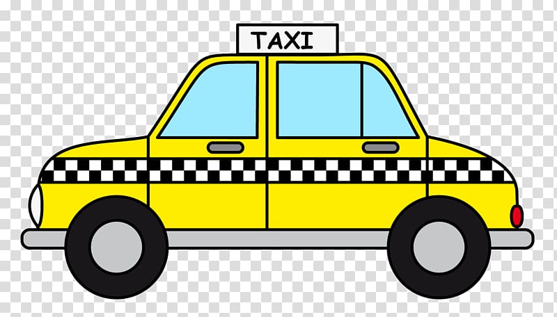 Manhattan Taxicabs of New York City Yellow cab , Comic Book transparent background PNG clipart