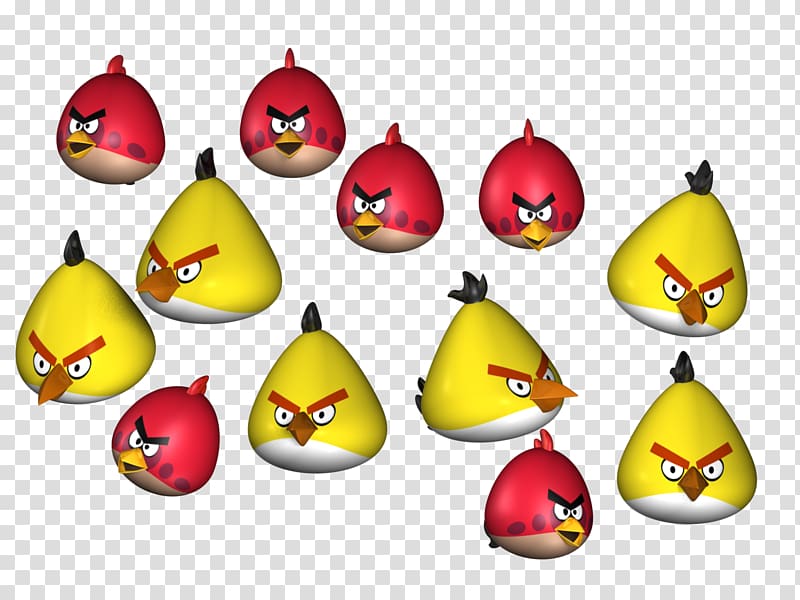 Angry Birds 2 3D computer graphics 3D modeling Wavefront .obj file, Angry Birds transparent background PNG clipart
