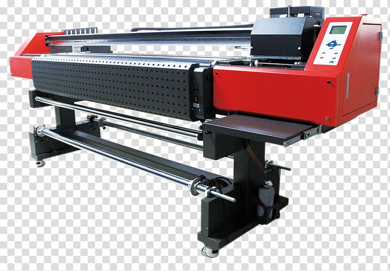 Inkjet printing Textile printing Machine, Business transparent background PNG clipart