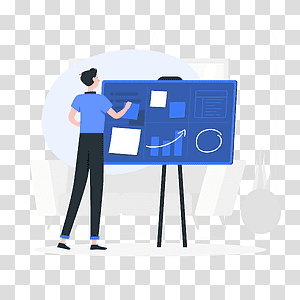 illustration, Organizing projects, process, analysis, work, plan, schedule, timetable, management, organize, arrange, deadline, project, task transparent background PNG clipart thumbnail