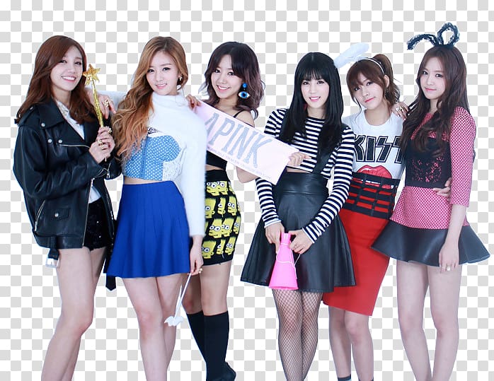 Seven Springs of Apink South Korea K-pop Remember, others transparent background PNG clipart