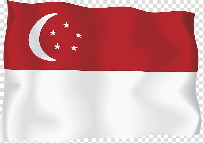 Flag of Singapore National flag, SINGAPORE transparent background PNG clipart