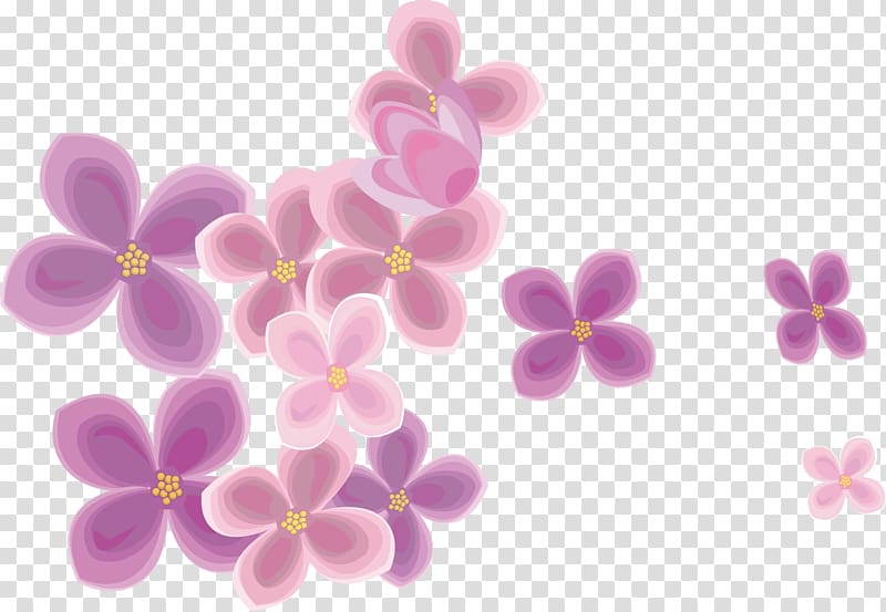 Cherry blossom Cerasus Flower, Cherry background material transparent background PNG clipart