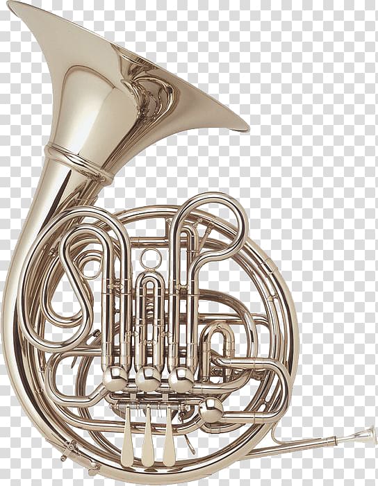 Holton-Farkas French Horns Brass Instruments, musical instruments transparent background PNG clipart