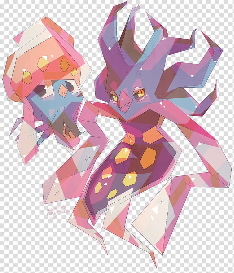 Malamar Pokémon X and Y Inkay Leafeon, pokemon transparent background PNG clipart