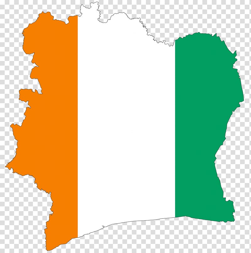 Côte d’Ivoire Flag of Ivory Coast Map Flags of the World, map transparent background PNG clipart