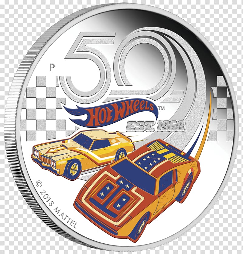 Perth Mint Royal Australian Mint Proof coinage Hot Wheels, Coin transparent background PNG clipart