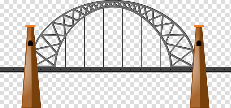 Bridge Illustration, road bridge transparent background PNG clipart