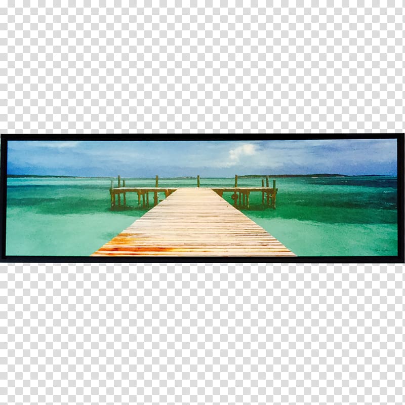 Island Art Panoramic Frames Poster, painting transparent background PNG clipart
