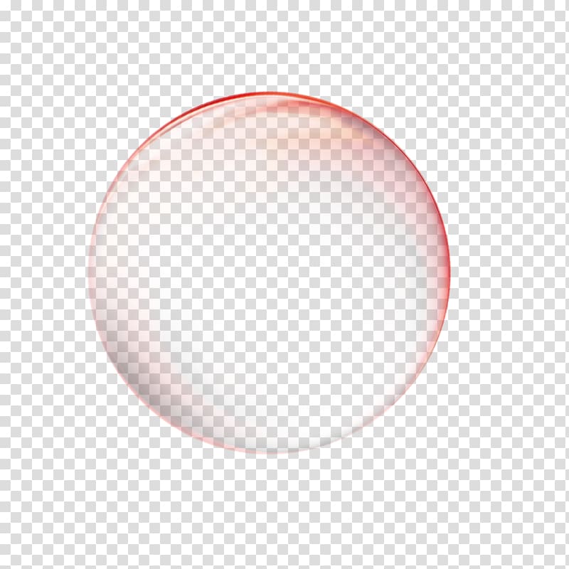 red bubble transparent background PNG clipart