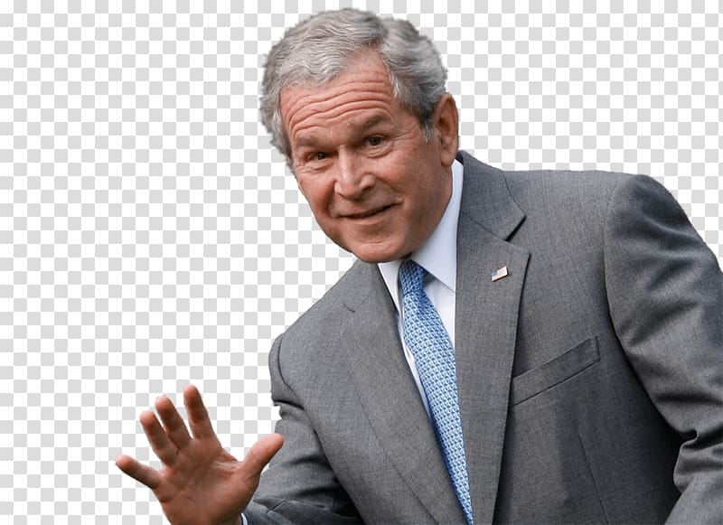 George Bush transparent background PNG clipart