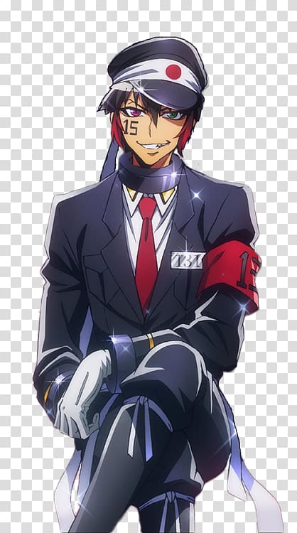 Anime Profession Uniform Security Nanbaka Shujin Songs, anime character transparent background PNG clipart