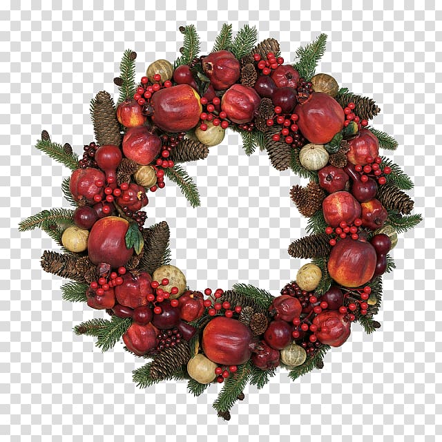 Wreath Christmas ornament Christmas decoration Holiday, christmas transparent background PNG clipart
